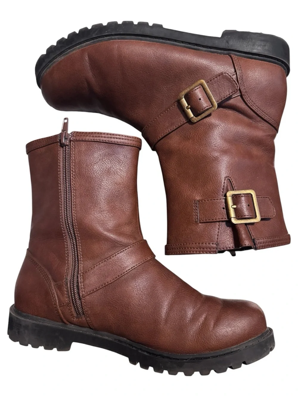 Lands End rich brown